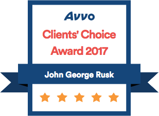 Avvo Clients Choice John George Rusk