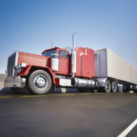 highway and a truck highway and a truck