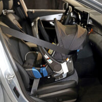 rear-facing child safety seat