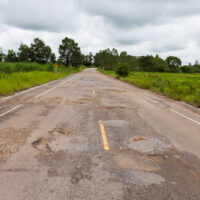 a defective road condition