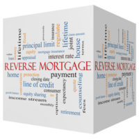 A block that says reverse mortgage A block that says reverse mortgage