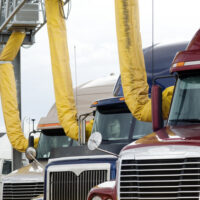 Several trucks Several trucks