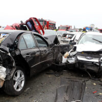 Five car accident Five car accident