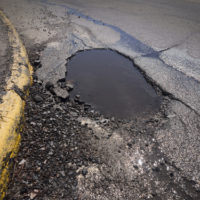 Poor road conditions Poor road conditions