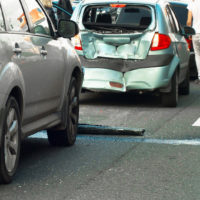 group of cars involved in accident group of cars involved in accident