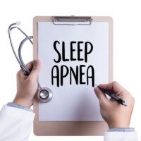 Clipboard that reads sleep apnea