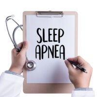 Clipboard that reads sleep apnea Clipboard that reads sleep apnea