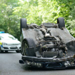 Car Rollover accident Car Rollover accident