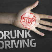 Stop drunk driving sign Stop drunk driving sign