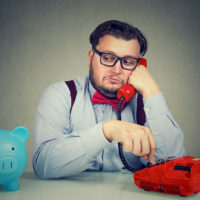 Debt Collector makes phone call Debt Collector makes phone call