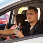 teenage couple drinkin while driving teenage couple drinkin while driving