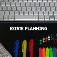 Keyboard with estateplanning sign Keyboard with estateplanning sign