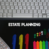 Keyboard with estateplanning sign Keyboard with estateplanning sign
