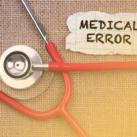 Medical Error sign
