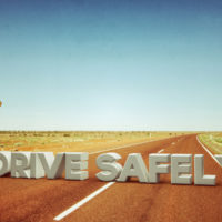 Drive Safely sign Drive Safely sign