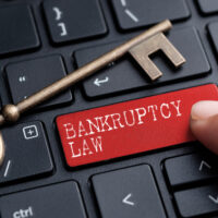 The key that reads Bankruptcy law