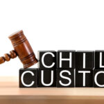 Child custody and gavel Child custody and gavel