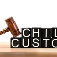 Child custody and gavel Child custody and gavel