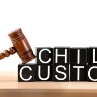 Child custody and gavel Child custody and gavel