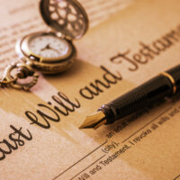 The last will form The last will form