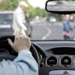 car almost hits Pedestrian car almost hits Pedestrian