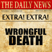 wrongful death, newspaper article text wrongful death, newspaper article text