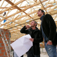 contractors at a job site